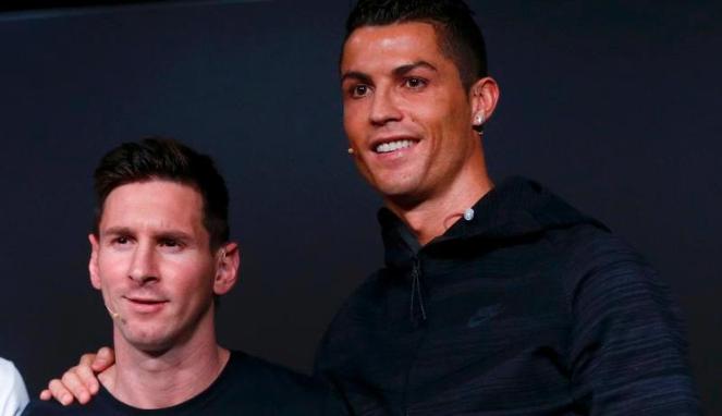 Jadi Pemain Terbaik Eropa, Ronaldo Bikin Messi 'Menangis'