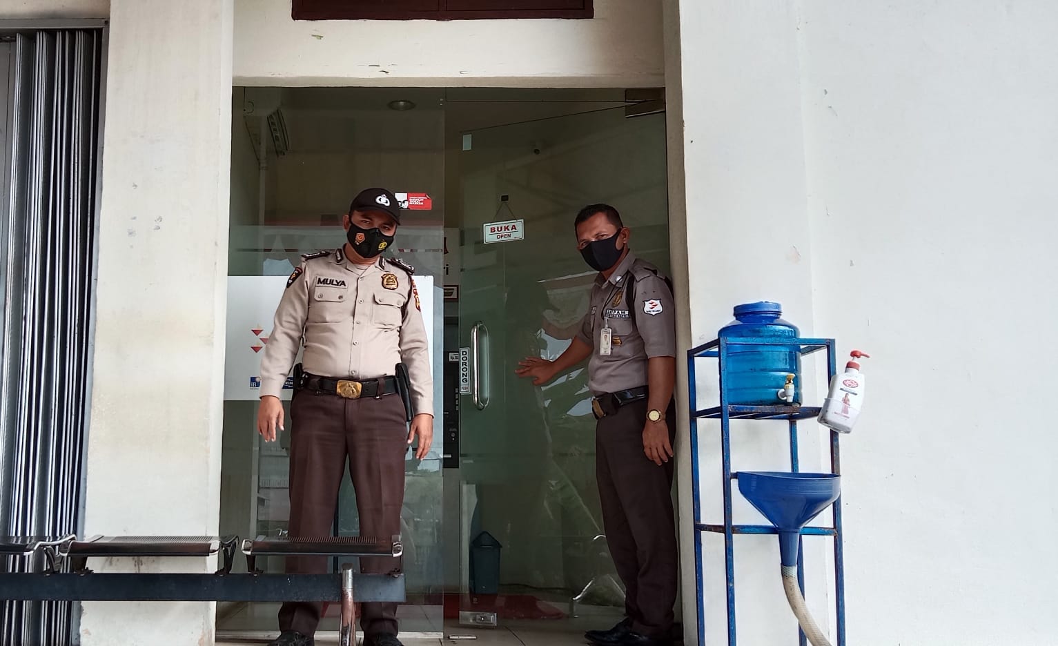 Jamin Kondusifitas Objek Vital, Polsek Kuala Kampar Gelar Patroli Keamanan