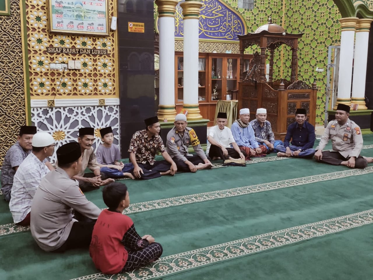 Kabag Ren Polres Kuansing Sampaikan Pesan Kamtibmas Jelang Pemilu 2024