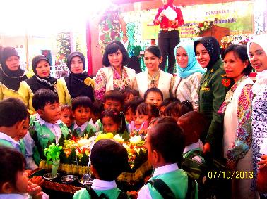 HUT Ke 43, TK Kartika Taja Berbagai Lomba