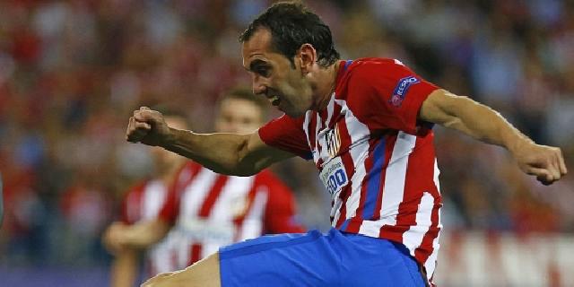 Diego Godin Siap Bela Simeone Sampai Mati