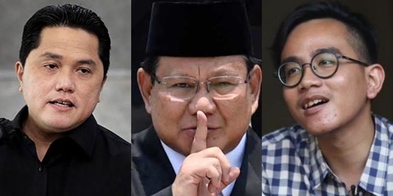 Bersama Gibran Atau Erick, Prabowo Diprediksi Masuk Putaran Dua Pilpres 2024