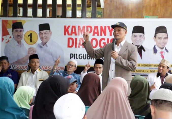 Terhitung Hari ini, Ayat Cahyadi Cuti 'Gerilya' Menangkan Syamsuar-Edy di Pekanbaru