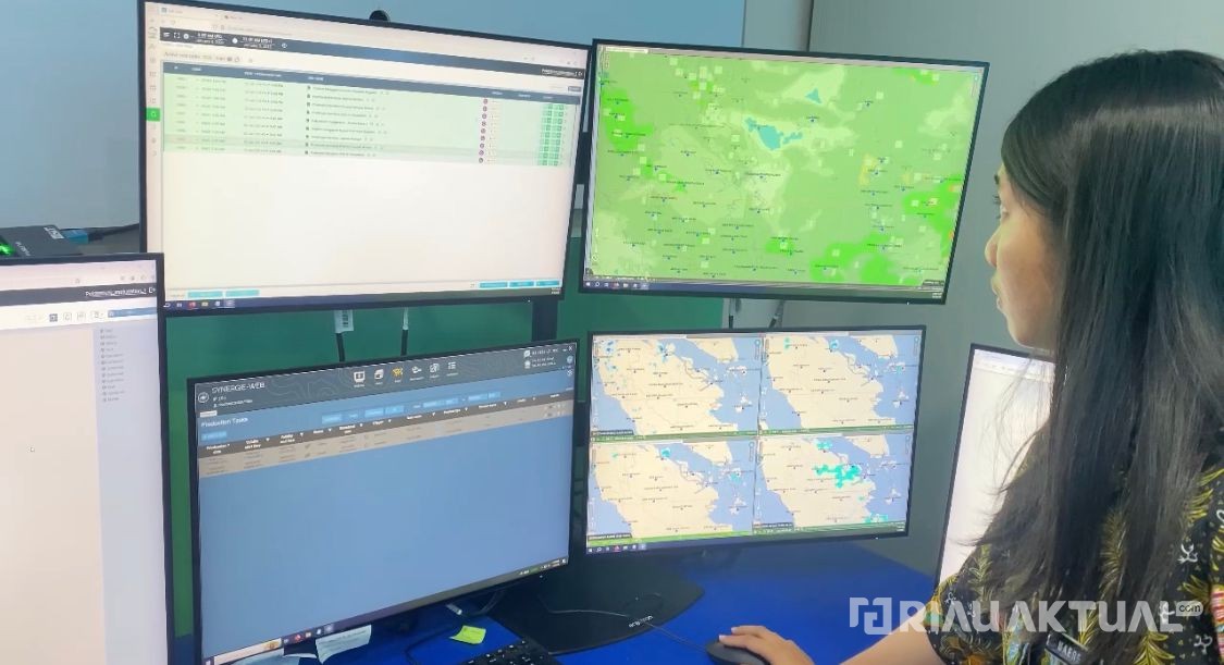 BMKG Peringatkan Hujan Lebat dan Petir di Wilayah Riau Sepanjang Hari Ini