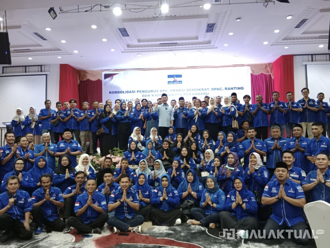 Pererat Silaturahmi, DPC Demokrat Pekanbaru Gelar Buka Bersama dan Santunan Anak Yatim