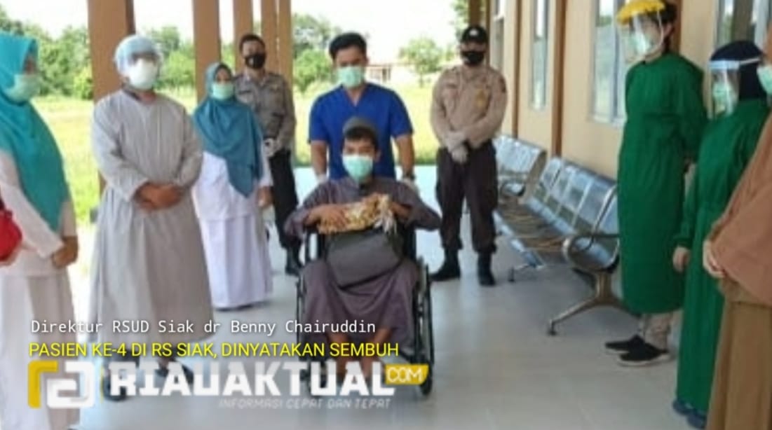 Kerja Keras Pemkab Siak dan RS Tengku Rafi'an, Seluruh Pasien Terkonfirmasi Positif COVID-19, Sembuh