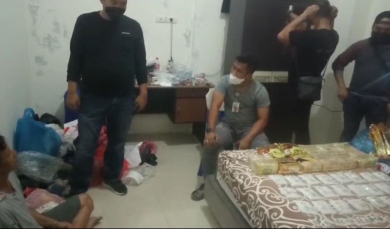 Tangkap Bandar di Jalan Riau, Mapolsek Rumbai Sita 13,6 Kg Sabu