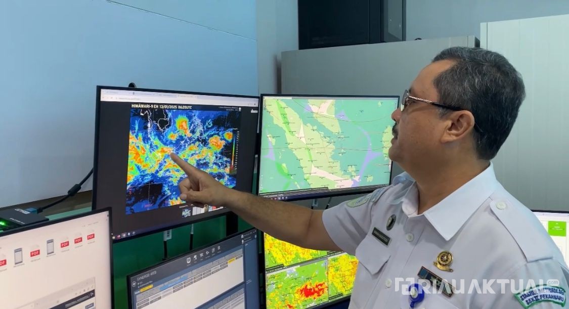 Cuaca Riau Masih Didominasi Cerah Berawan, Hujan Berpotensi Terjadi di Sejumlah Wilayah