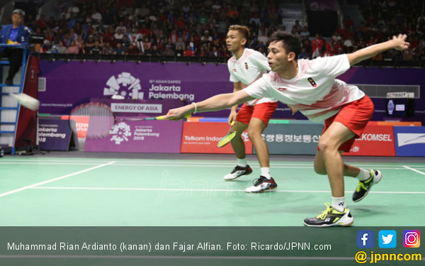 Istora Bergemuruh ! Fajar dan Rian Robohkan Kekuatan Tiongkok