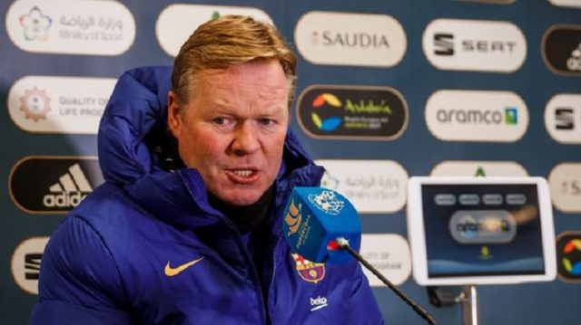 Enggan Jawab Pertanyaan Wartawan Saat Konferensi pers, Ronald Koeman Hanya Baca Surat Lalu Kabur