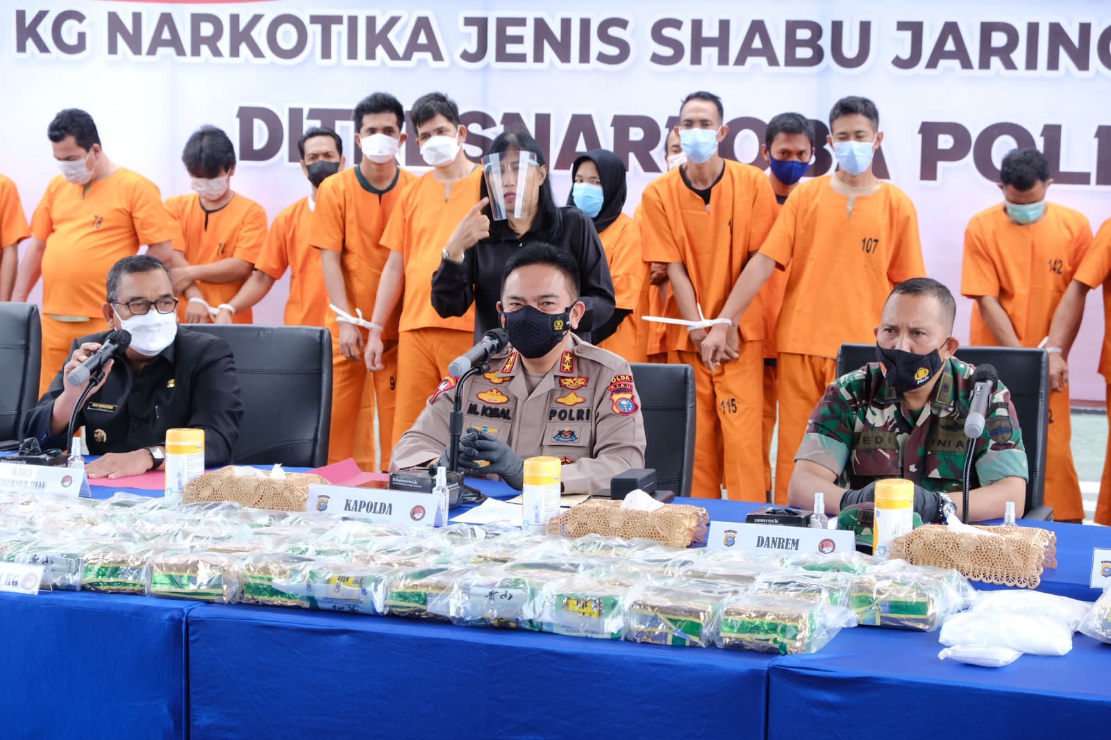 Wagubri Puji Gerak Cepat Polda Riau Dalam Tindak Peredaran Narkoba