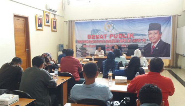 Bahas Eksistensi DPD Riau, Gafar Usman Gelar Debat Publik