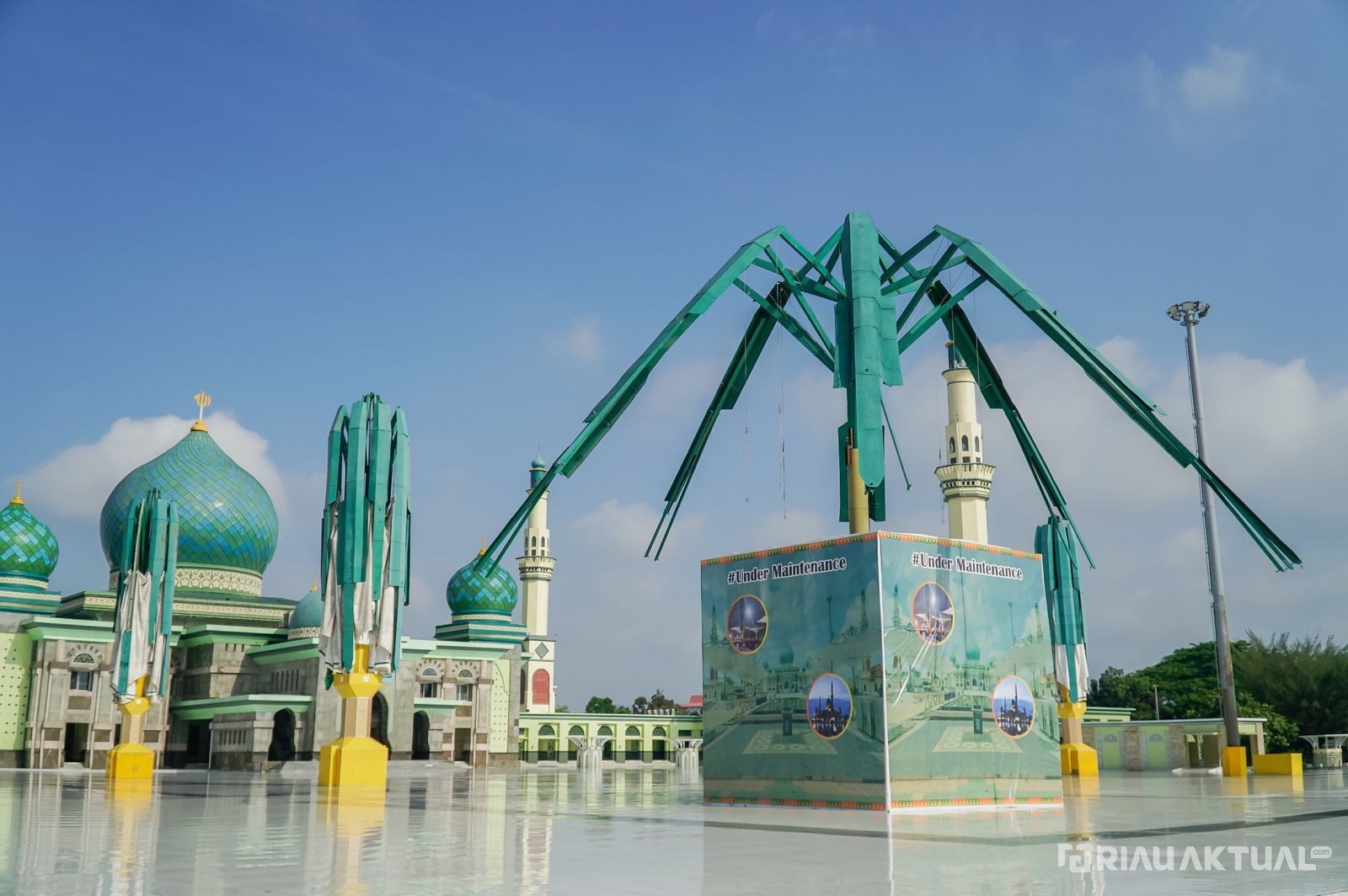 Masjid An-Nur, Taj Mahal Indonesia yang Menawan di Jantung Kota Pekanbaru