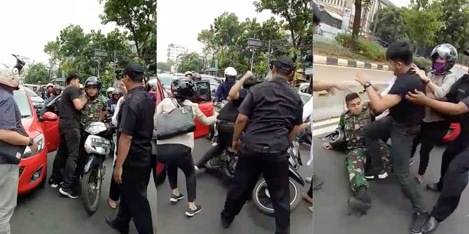 Ini kata TNI AL soal video anggota berkelahi dengan pengemudi Mazda