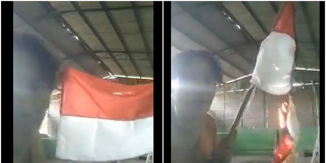 Sakit Jiwa, Kasus Wanita Bakar Bendera Merah Putih Tak Dilanjutkan Polisi