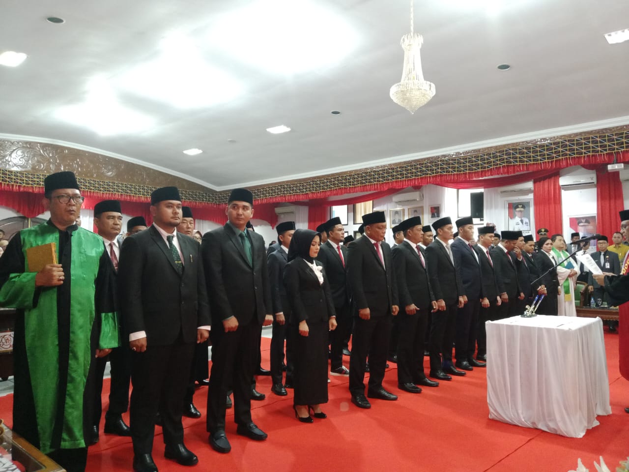 Aldiko Putra, Tersangka Kasus Intimidasi, Dilantik Sebagai Anggota DPRD Kuansing