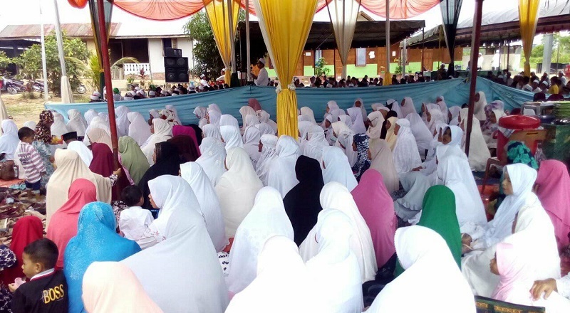 Dayah Bustanu Malikussalaeh Ruhul Quddus Gelar Peringatan Maulid Nabi Muhammad SAW