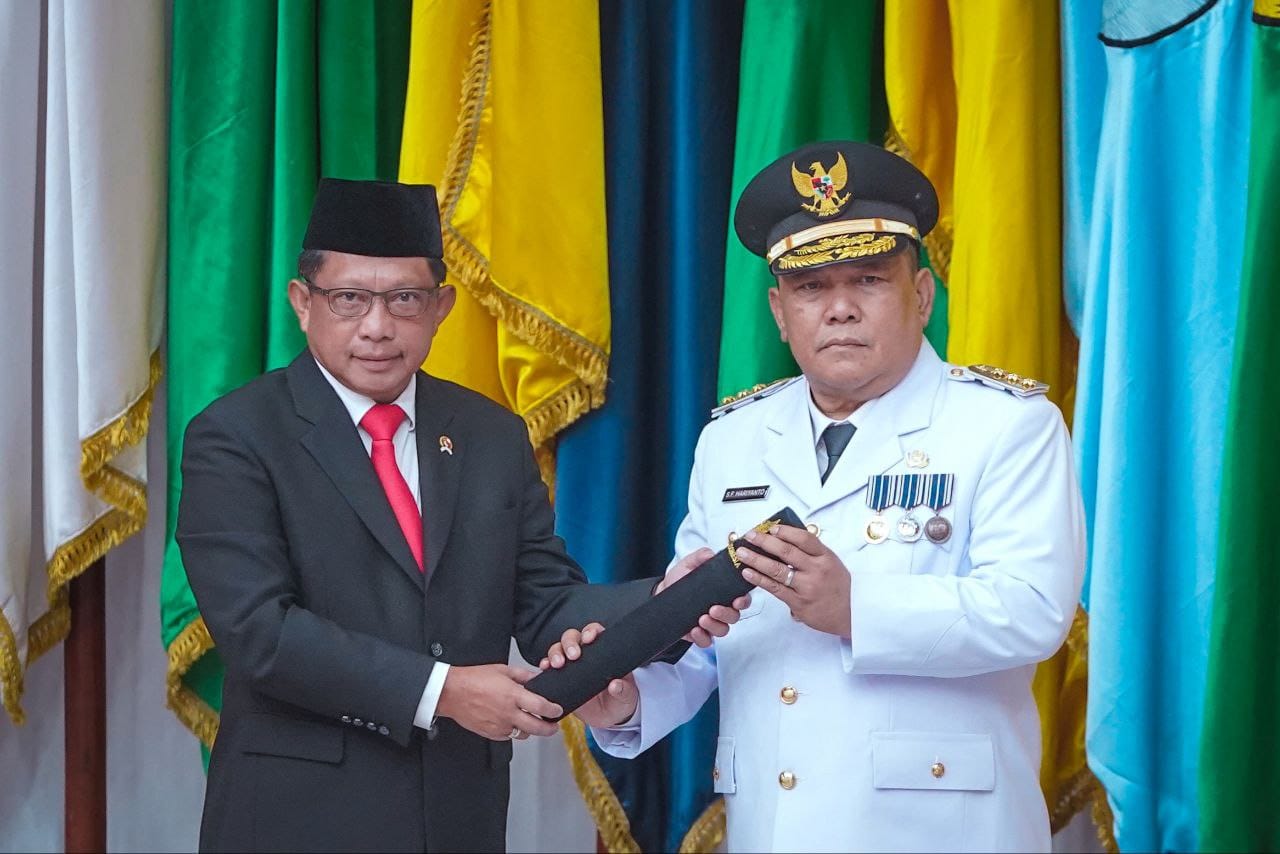 Mendagri Resmi Lantik SF Hariyanto Sebagai Pj Gubernur Riau