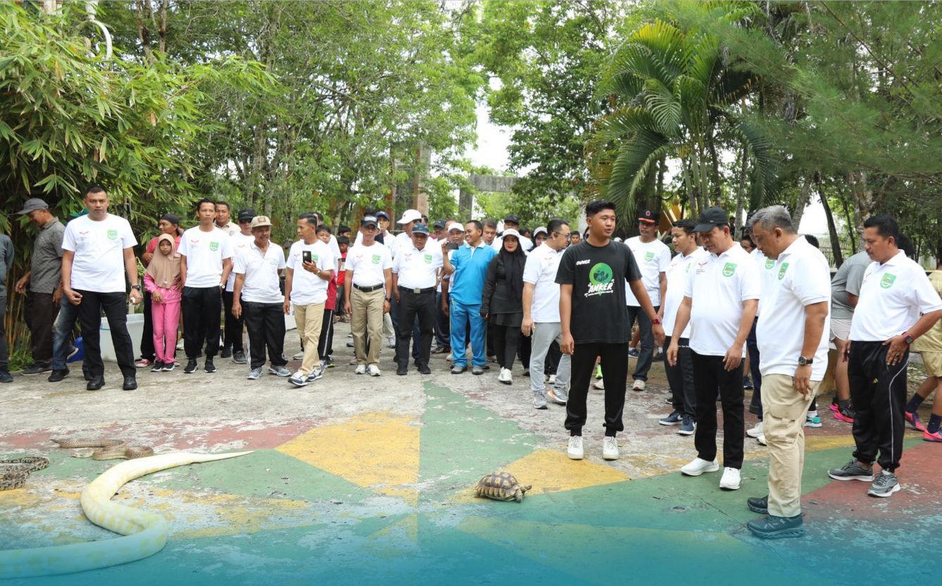 Semarak Hari Lahir Pancasila, Pemkab Rohul Gelar Jalan Santai dan Launching Car Free Day