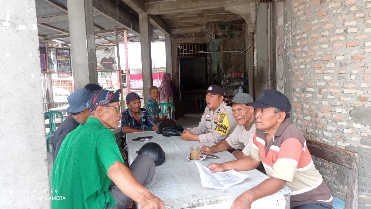 Polsek Tambusai Utara Gelar Cooling System untuk Jaga Stabilitas Pasca Pilkada