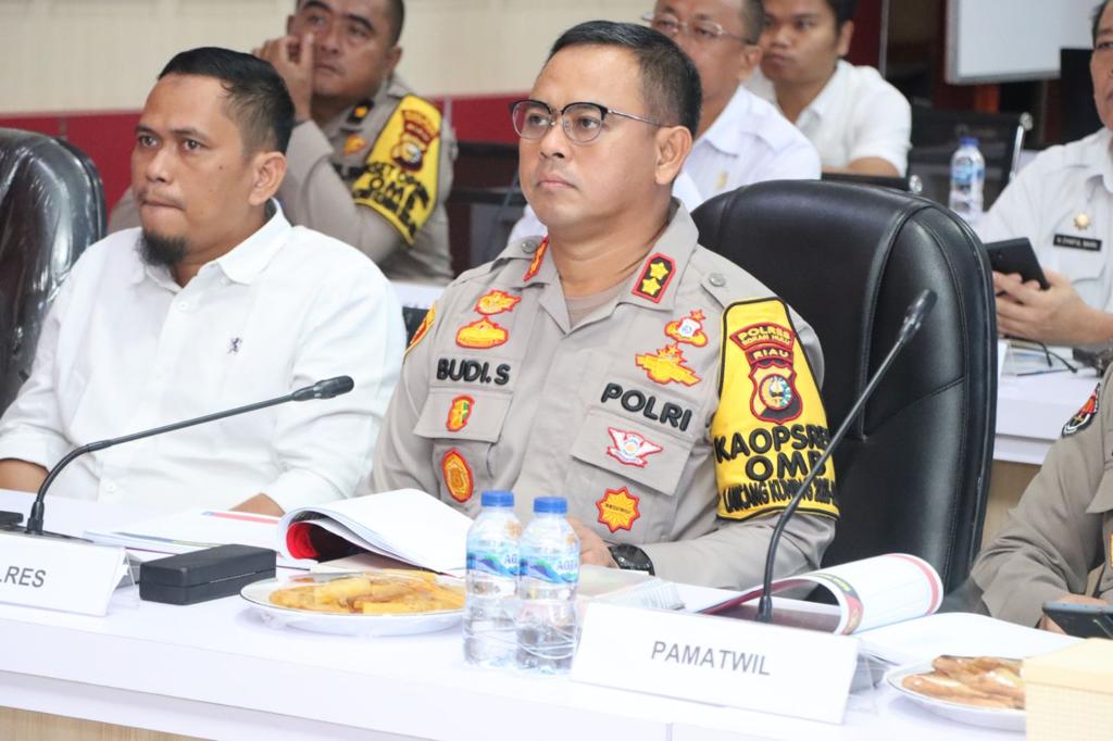 Begini Arahan Kapolres Rohul ke Anak Buah untuk Kawal Pemilu Damai