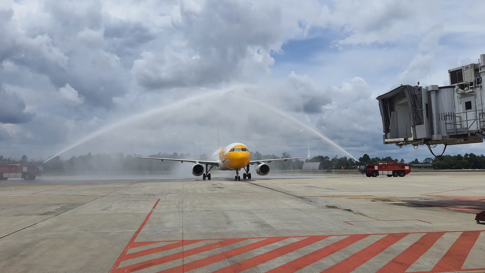 Bandara SSK II Pekanbaru Layani Kembali Rute Ke Singapura