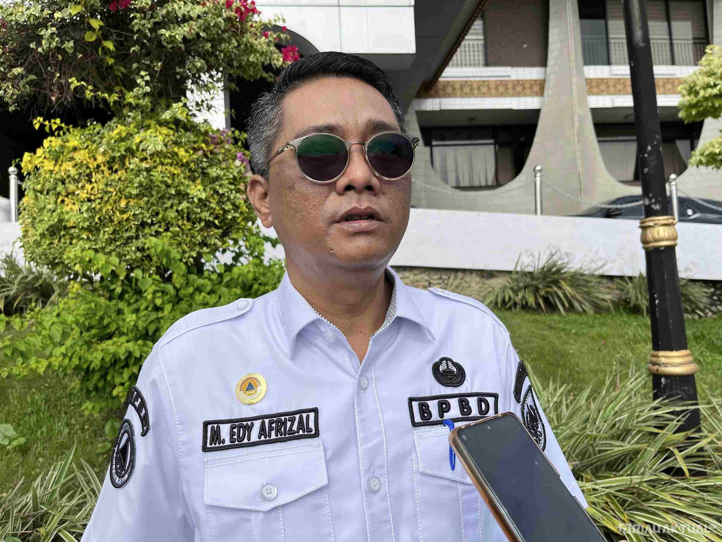 Meski Mulai Surut, BPBD Riau Imbau Masyarakat Terdampak Lakukan Antisipasi Banjir Susulan