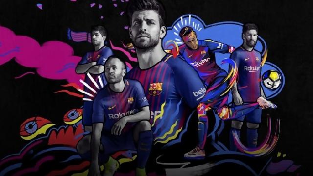 Jadwal lengkap Barcelona di La Liga 2017/18