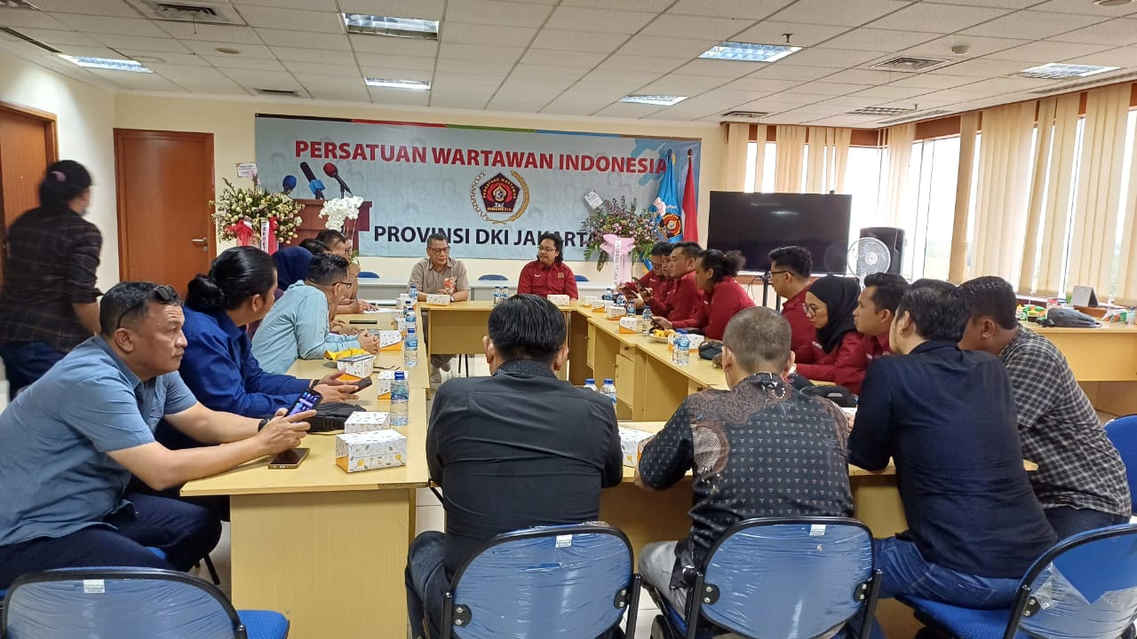 Pengurus PWI Bangka Selatan Kunjungi PWI Jaya, Dalami Program Kegiatan Organisasi