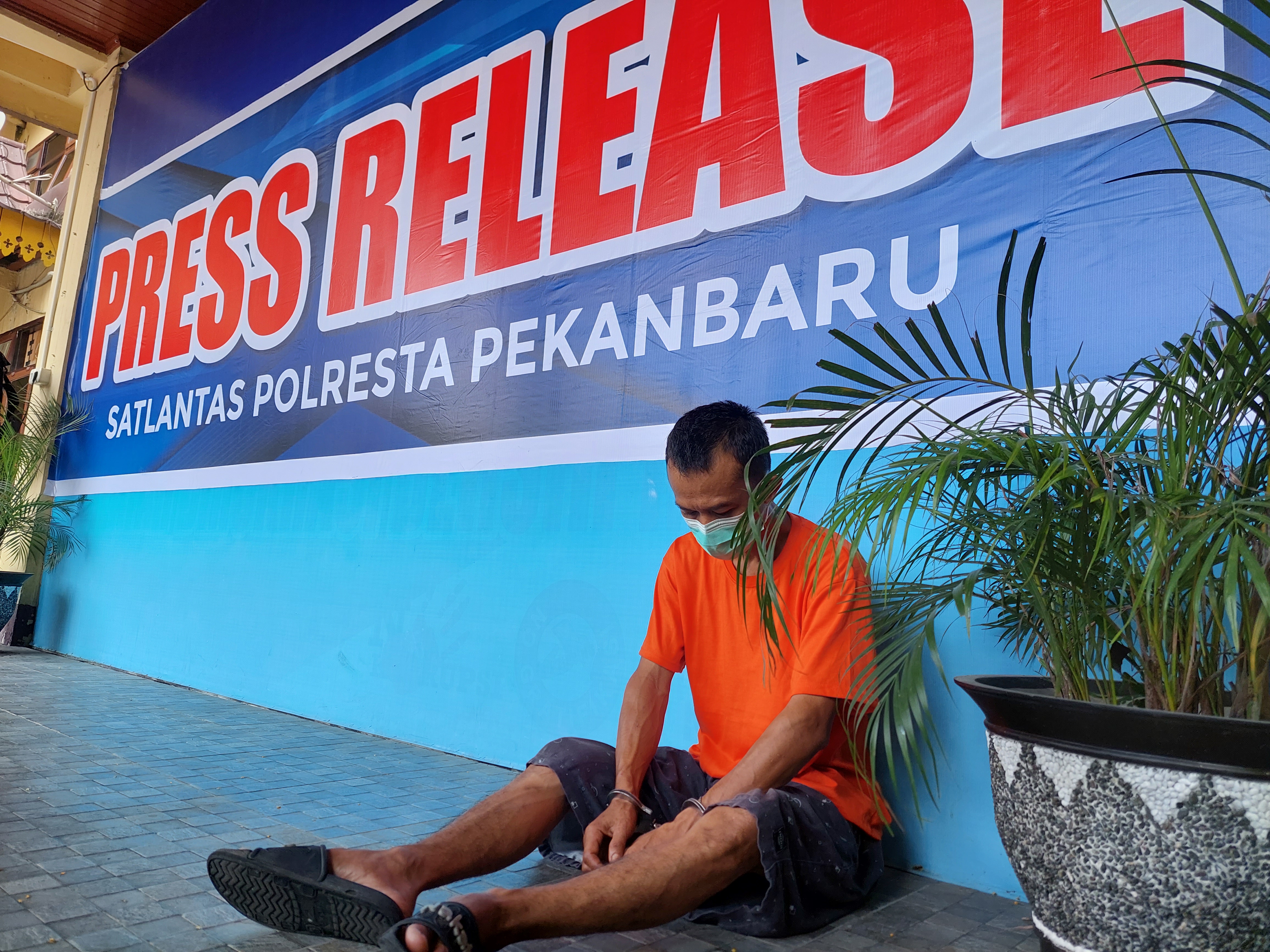 Ditangkap di Sumut, Pelaku Tabrak Lari Mahasiswa di SM Amin Ternyata Supir Travel
