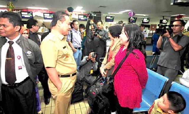 Gubernur Riau Sidak Mudik Lebaran