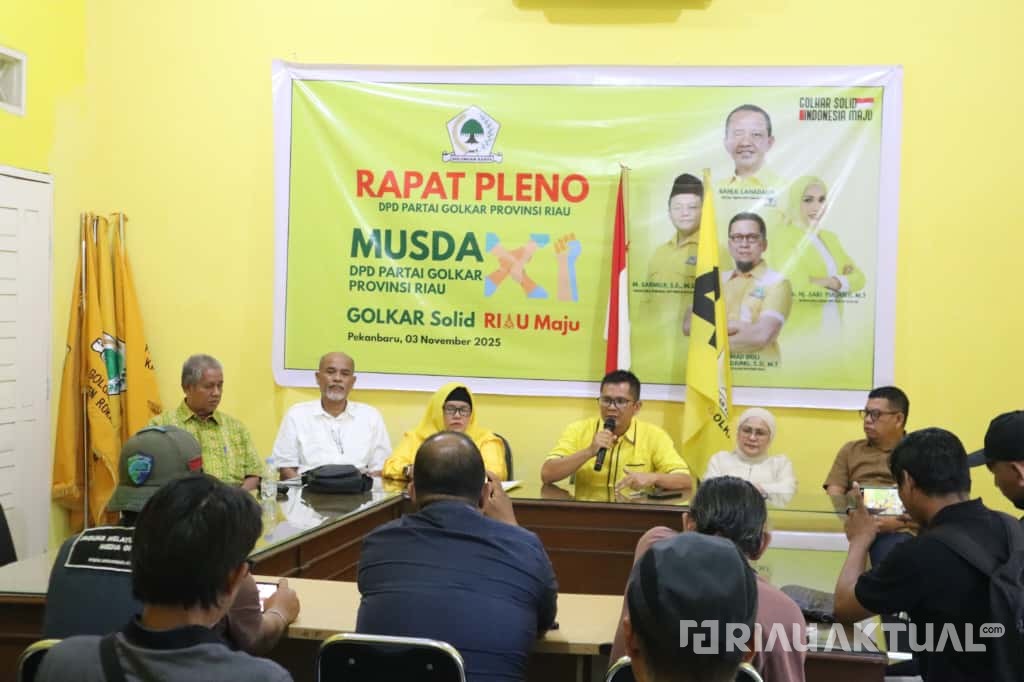 Meski Belum ada yang Mendaftar, Musda Golkar akan Tetap Digelar Besok