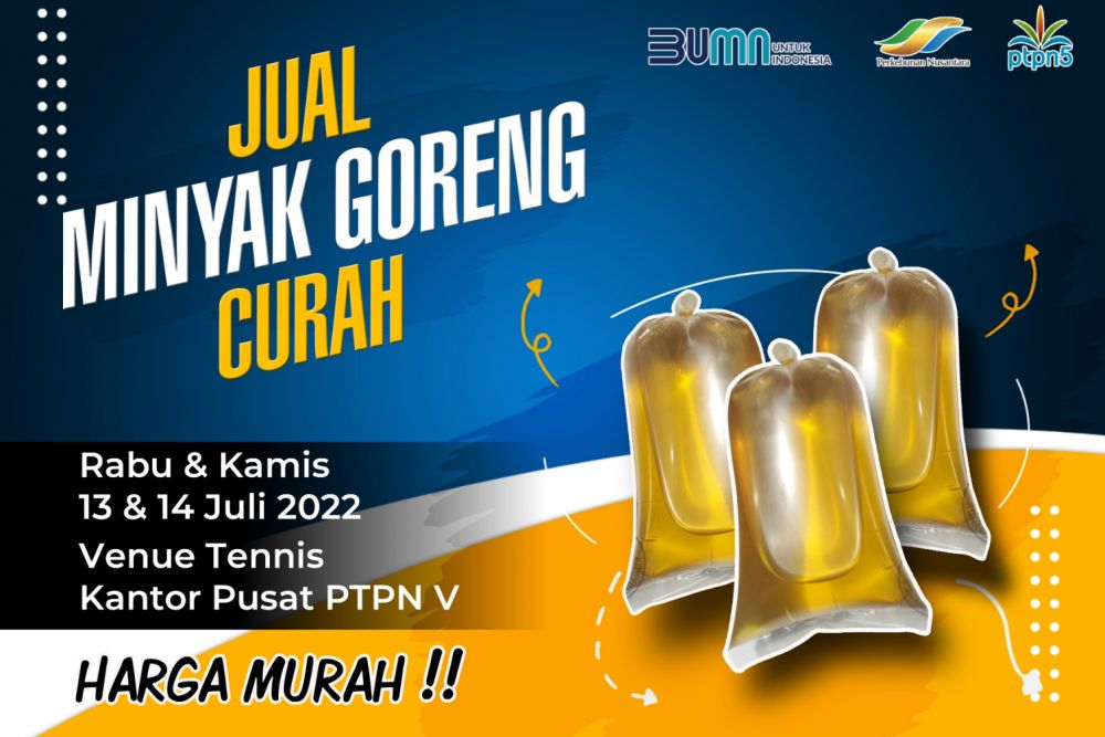 Hari Ini, 28 Ton Migor Curah Disalurkan ke Masyarakat Pekanbaru