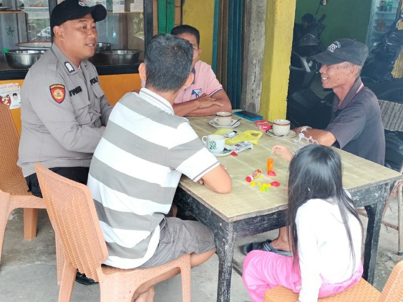 Bripka Iwan: Cooling System sebagai Langkah Nyata Polsek Gaung Hadapi Pilkada 2024