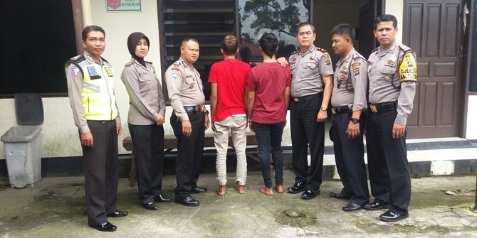 Palak Ponsel dan Pukuli Pelajar, Dua Pemuda Ditangkap polisi di Payakumbuh