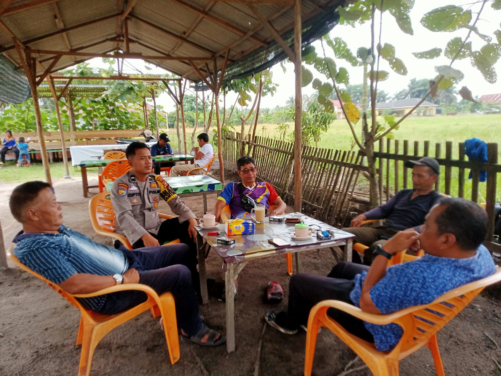 Pasca Pleno PPK, Polsek Lubuk Dalam Imbau Warga Jaga Keamanan dan Kerukunan