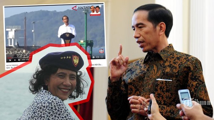Viral Video Canda Presiden Jokowi: Jangan-jangan Bu Susi Ini Ingin Jadi Wapres, Ini Faktanya
