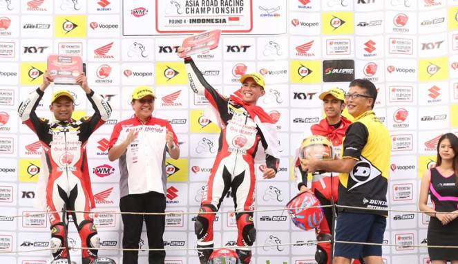 4 Pembalap Indonesia Gemilang di Asian Road Racing Champions
