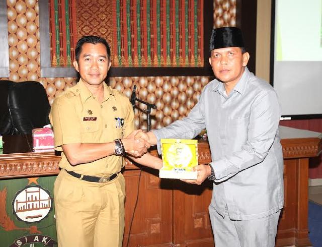 Pemda Padang Lawas Belajar LPPD ke Siak