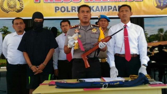 Emas dan Senjata Api Berhasil Diamankan
