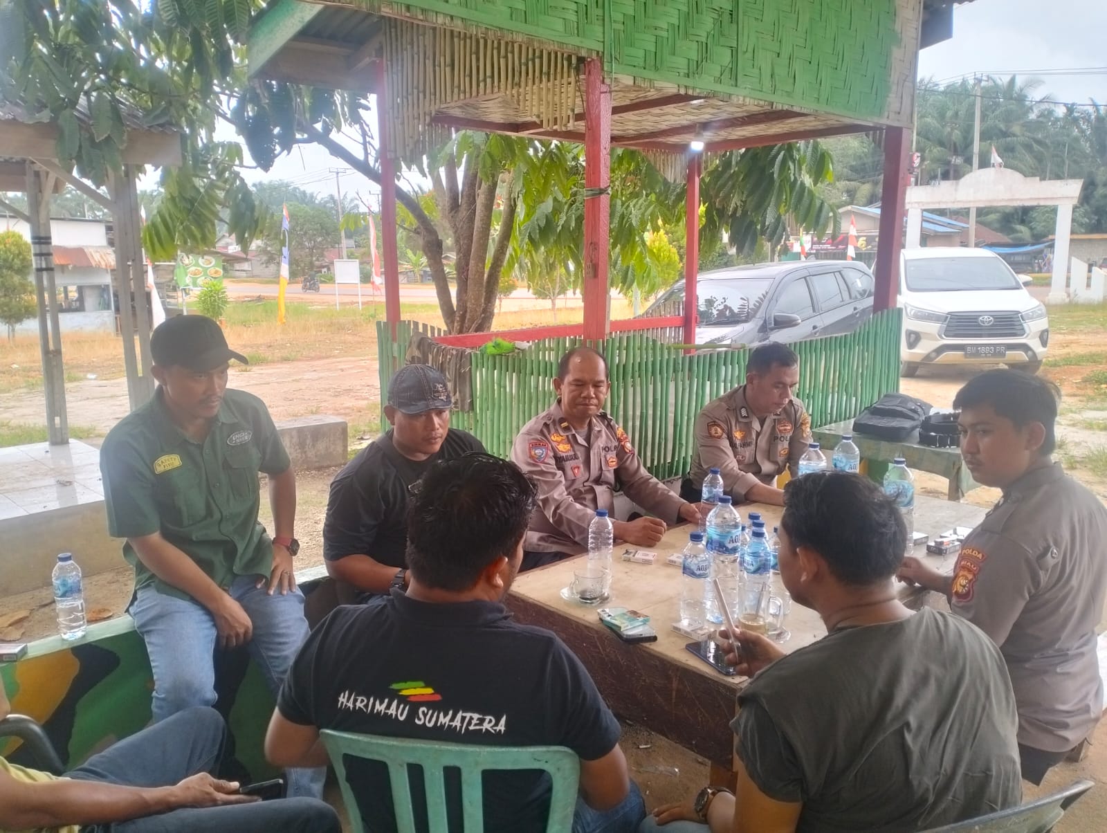 Polsek Bangko Pusako Gelar Cooling System Pilkada Damai untuk Sukseskan Pilkada Rohil 2024