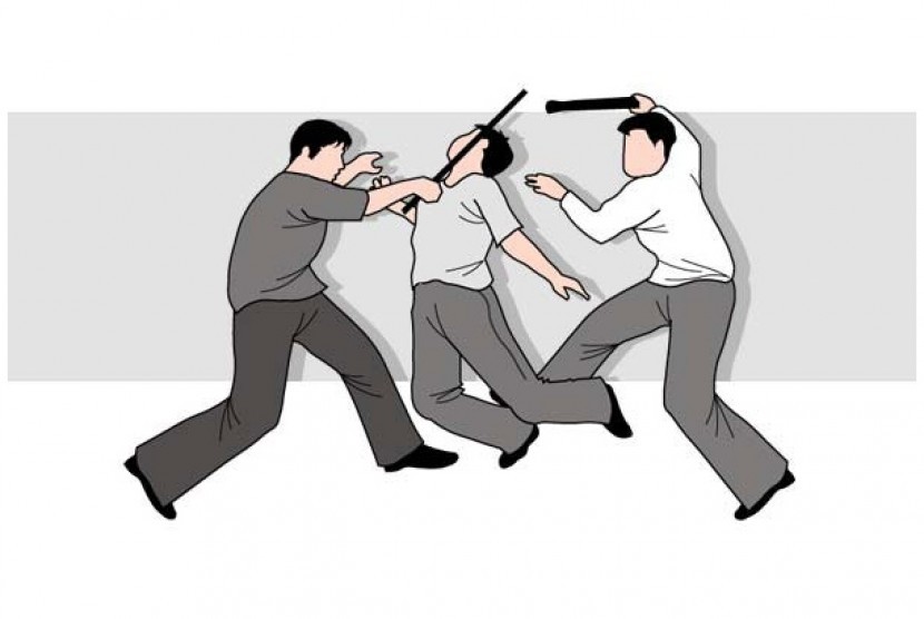 Duh! Polisi Dikeroyok 2 Pelajar Usai Demo, Barang Korban Dijarah, Dijual di Internet