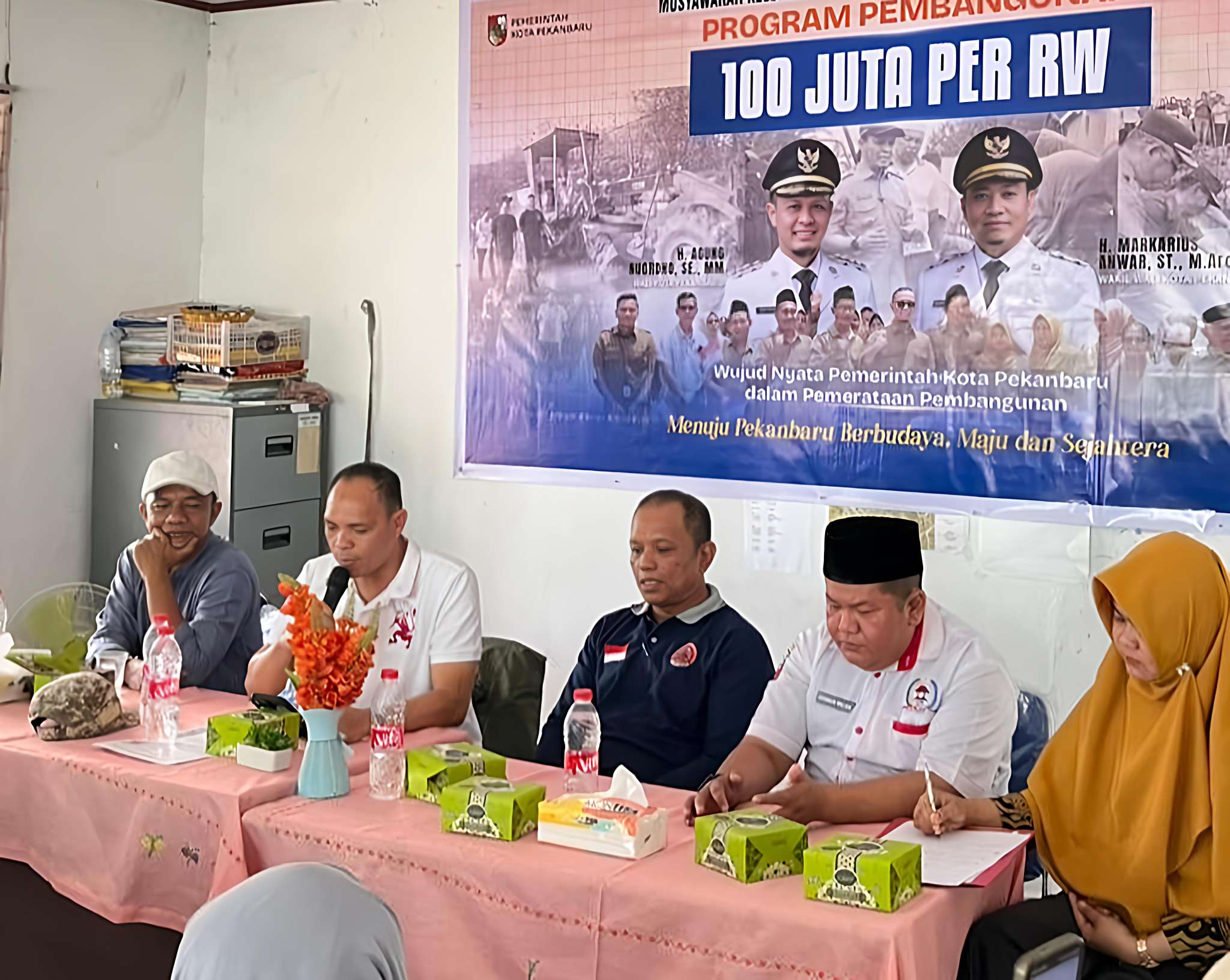 Penuhi Pembangunan Prioritas, Program Rp100 Juta per RW di Pekanbaru Mulai Berjalan