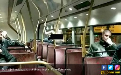 Astaga, Bukannya Risih, Penumpang Justru Beri Tepuk Tangan Kepada PasanganBercinta di Bus Tingkat