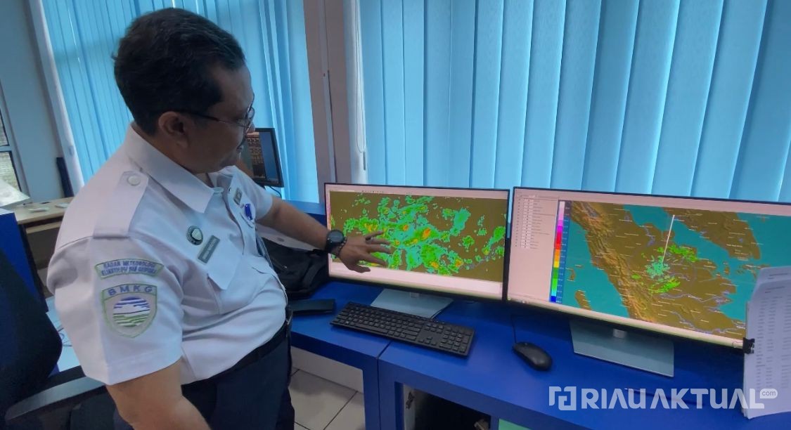 Akhir Pekan Cuaca Riau Cerah Berawan, Hujan Ringan di Beberapa Wilayah