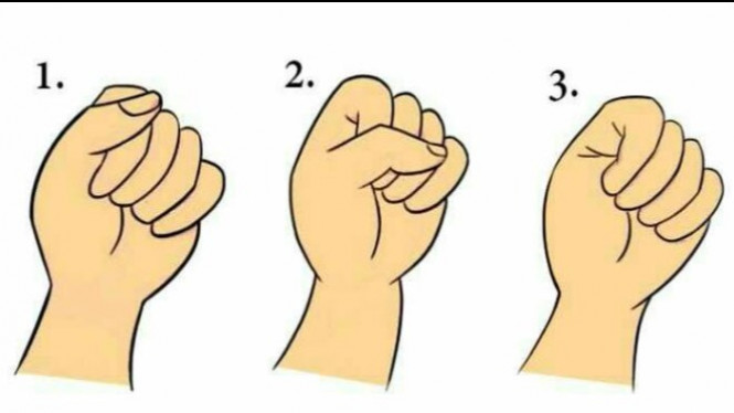 Tiga Makna Kepribadian Dilihat dari Cara Mengepalkan Tangan