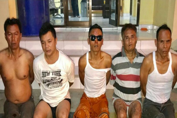 Resahkan Warga, 5 Komplotan Begal Sadis Ditembak