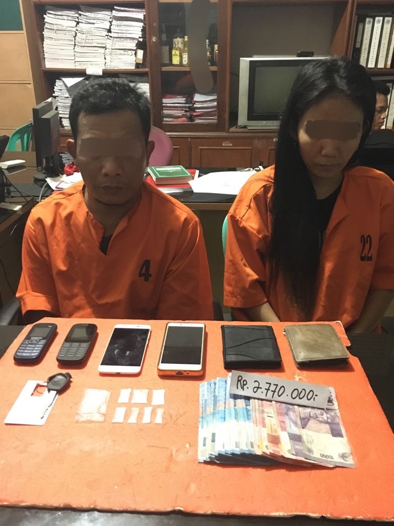 4 Orang Diamankan Terkait Narkoba, Salah Satunya Gadis Cantik