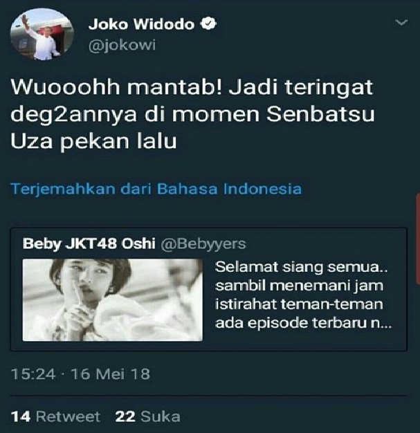 Lakukan Kesalahan Fatal, Admin Akun Twitter Presiden Jokowi Dinon-aktifkan