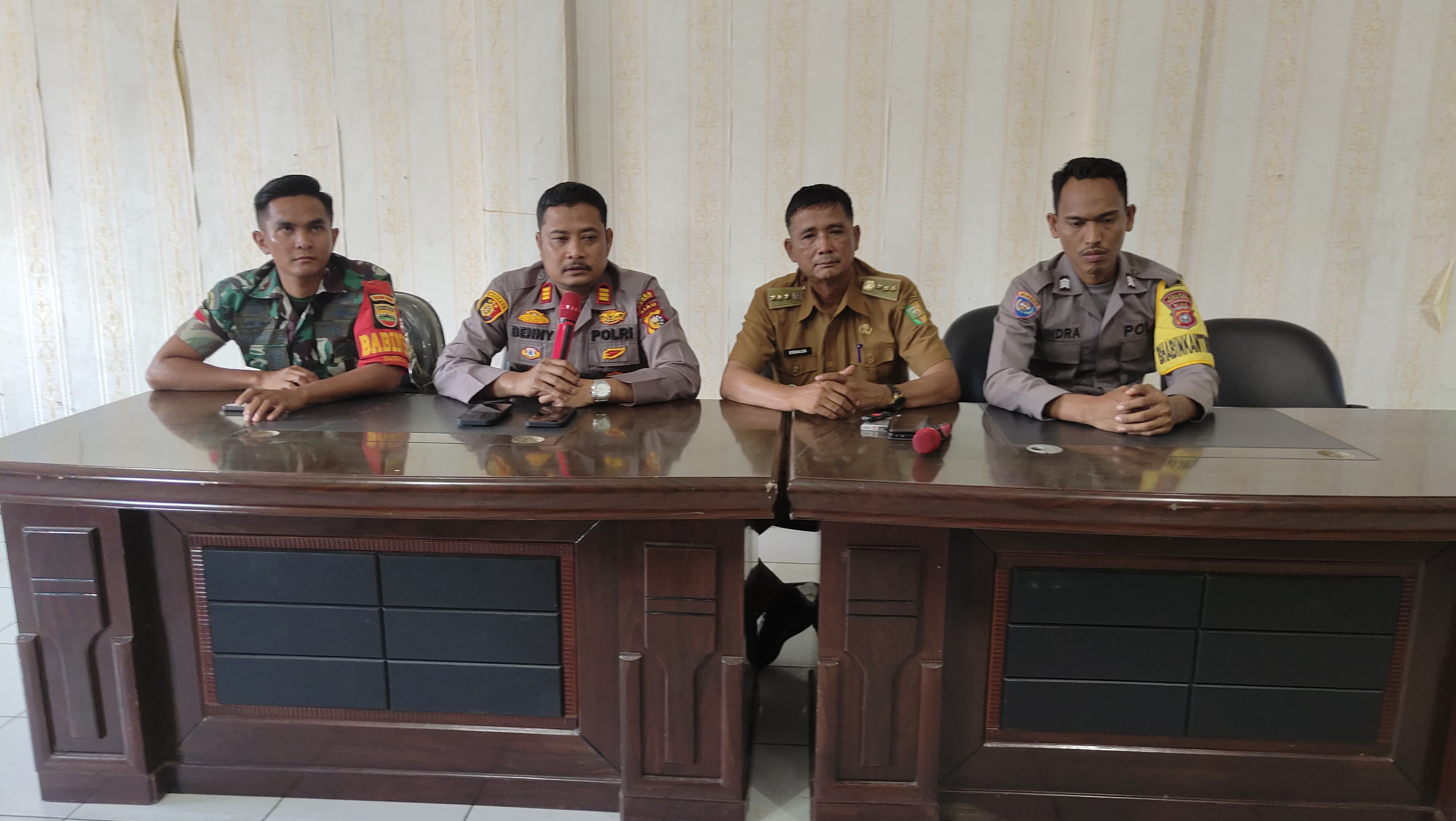 Polsek Cerenti dan Forkopimcam Sepakat Berantas Aktivitas PETI di Sungai Kuantan